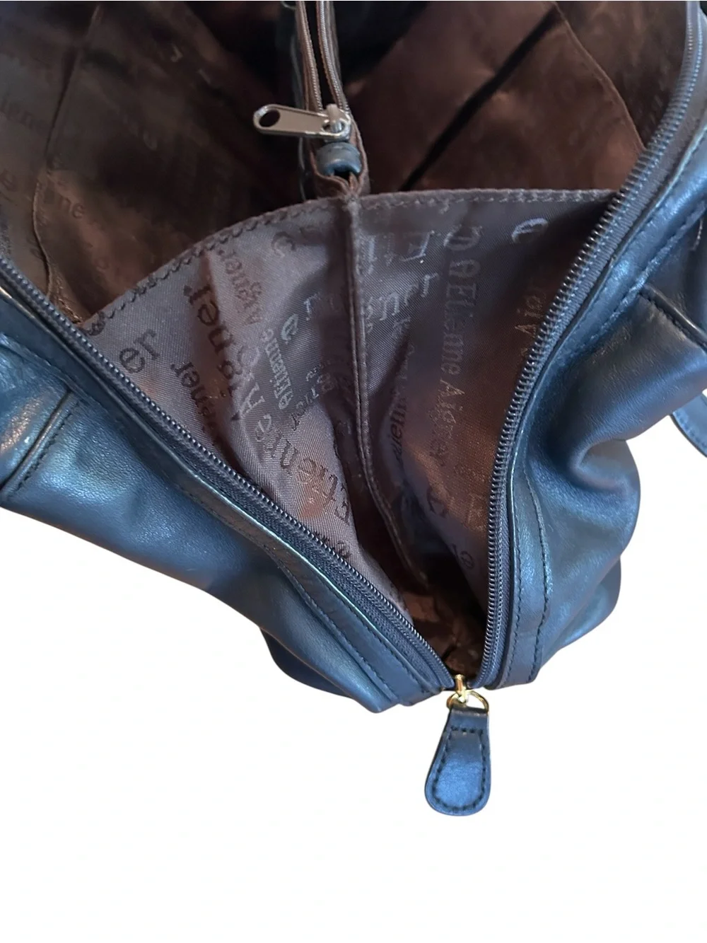 Etienne Aignier Vintage 80s - Classic Black Leather Shoulder Bag - Quiet Luxury